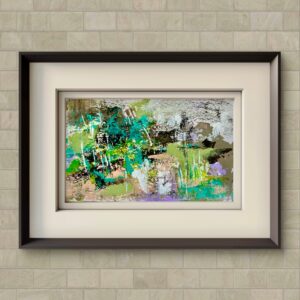 Verdant Spell abstract painting