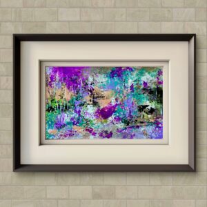 Blooming Aura-Abstract Painting