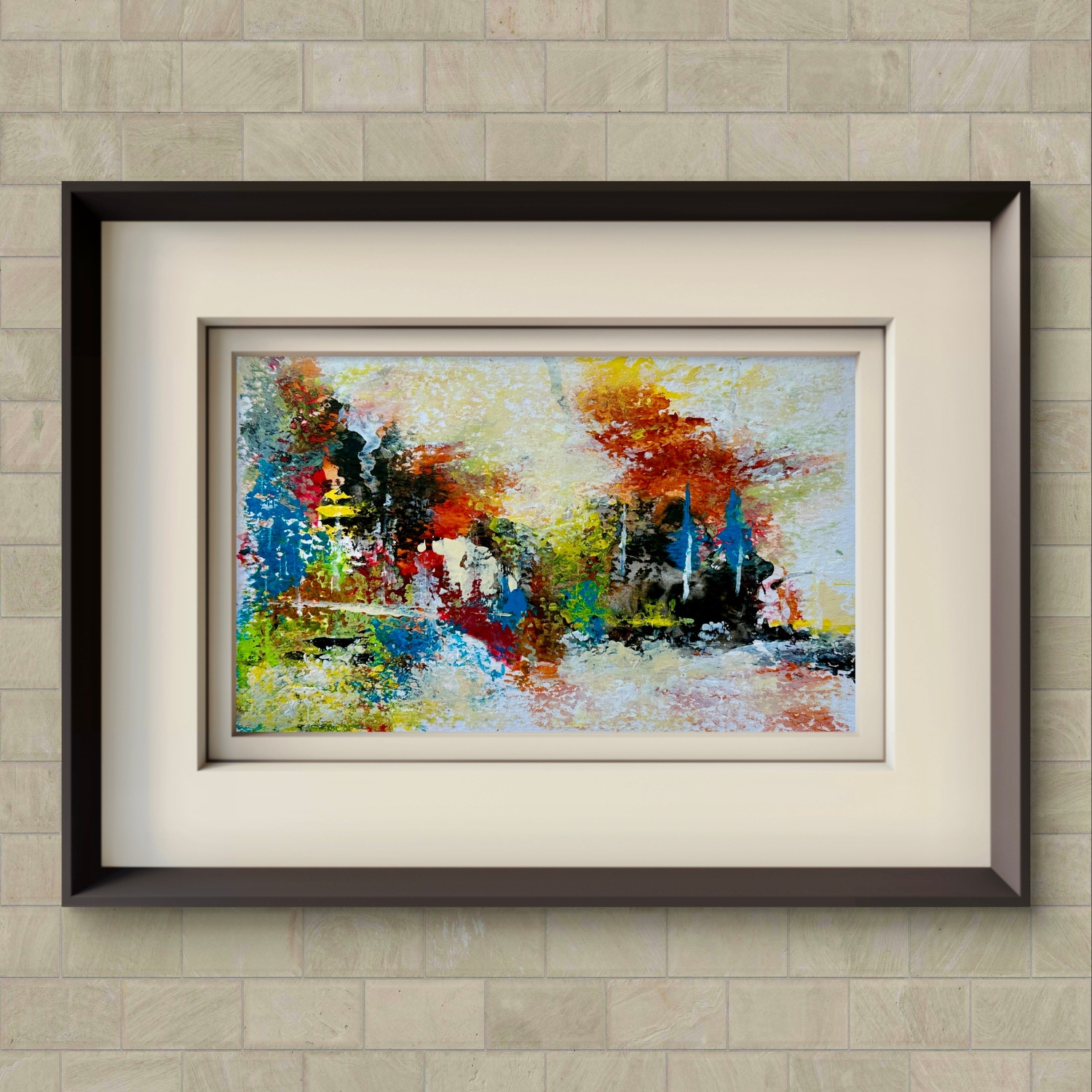 Soul Kindled abstract painting